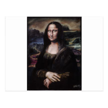 Mona Lisa Postal