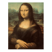 Mona Lisa Tarjeta Postal