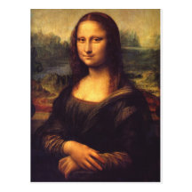 Mona Lisa Tarjeta Postal