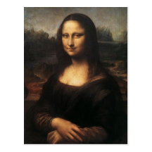 Mona Lisa Tarjetas Postales