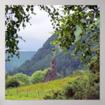 Monasterio viejo en Irlanda Impresiones