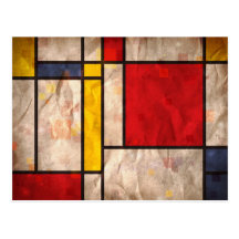 Mondrian inspiró postales