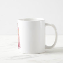 Moneda indonesia rodada tazas de café