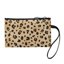 Monedero del estampado leopardo bolsos clutch