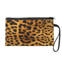 Monedero del mitón del estampado leopardo