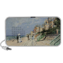 Monet - en la playa en la pintura de Trouville Mp3 Altavoz
