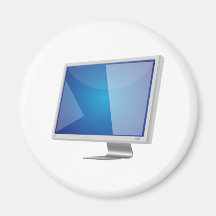 Monitor de computadora iman de nevera