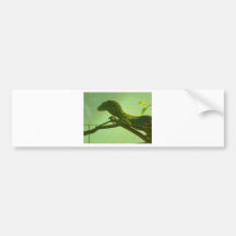 monitor verde del árbol pegatina de parachoque