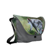 Monkey alrededor la bolsa de mensajero bolsa de mensajeria 