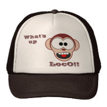 Monkey loco gorro de camionero