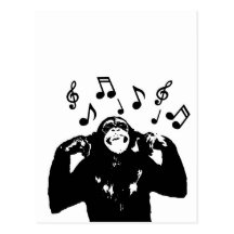 monkeymonkey de la música postales