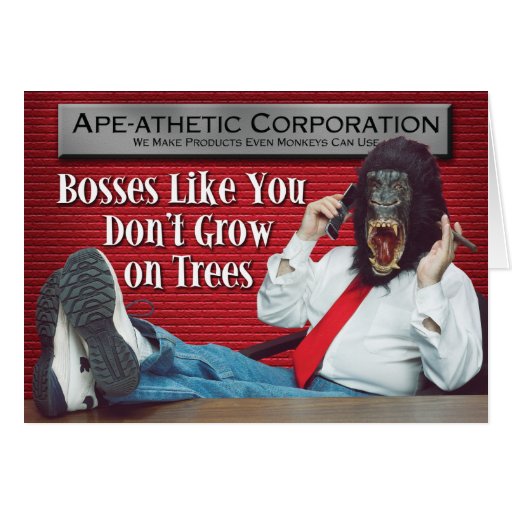 Mono-athetic mún Boss Tarjetas