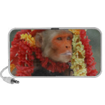 Mono ceremonial hindú laptop altavoz