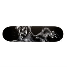 Mono de los Undead con la armónica Tablas De Skate