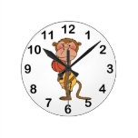 Mono del baloncesto reloj