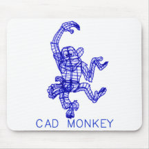 MONO DEL CAD ALFOMBRILLA DE RATON