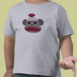 Mono del calcetín camisetas