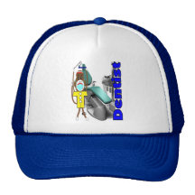 Mono del calcetín del dentista--Adorable Gorras