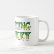 Mono del márketing taza