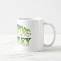 Mono del márketing tazas