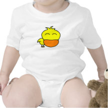 Mono del niño del pato camisetas