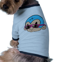 Mono fresco camisetas de mascota