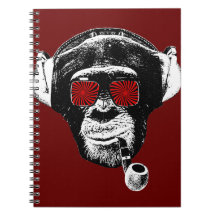 Mono loco libro de apuntes