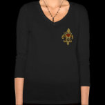 Monograma A de las mujeres si usted cambia persona camisetas