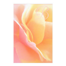 Monograma color de rosa inmóvil  papeleria de diseño