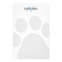 Monograma de la raza de Alano Espanol Papelería