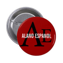 Monograma de la raza de Alano Espanol Pins