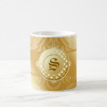 monograma de oro del azúcar 311-Superfine Taza