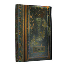 Monograma del libro del viejo estilo de Countessa