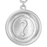 ¿Monograma del sello de la cera - plata - viejo in Colgantes Personalizados