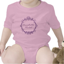 Monograma del vintage camiseta