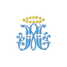 Monograma inmaculado del Virgen María Niqui Polo
