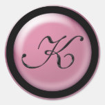 Monograma K Etiqueta