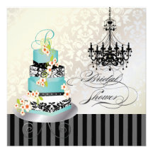Monograma nupcial, torta de PixDezines del trullo Invitación