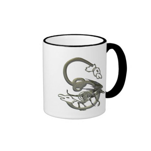 Monograma S de los Gargoyles Tazas