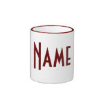 Monograma su taza conocida