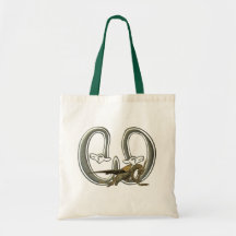 Monograma W de los Gargoyles Bolsas