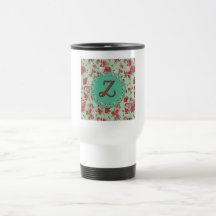 Monograma Z del vintage Tazas De Café