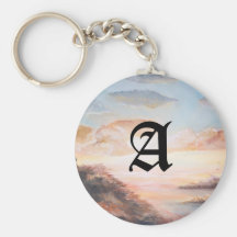 Monograme A Llavero Personalizado
