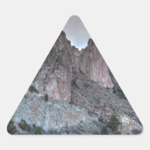 Monolitos elevados pegatinas triangulo personalizadas