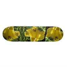 Monopatín amarillo del Daylily