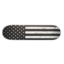 Monopatín apenado de la bandera americana II
