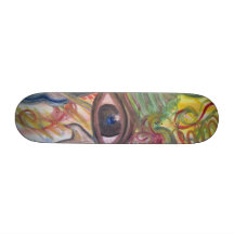 Monopatín - arte abstracto