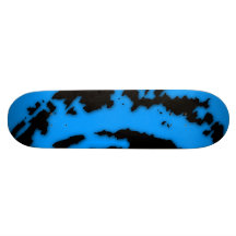 Monopatín azul fresco