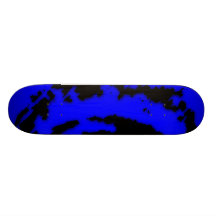 Monopatín azul profundo