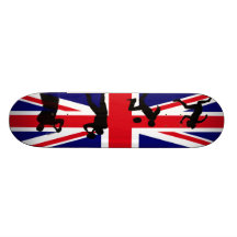 Monopatín británico de los deportes